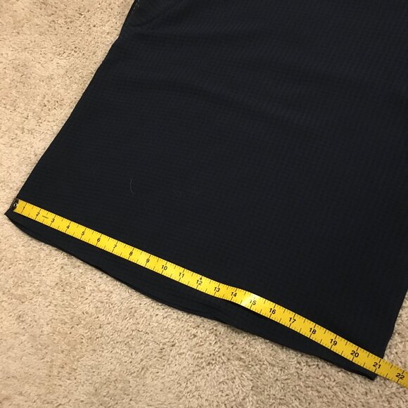 Ann Taylor Navy Blue Ruffled Flutter Sleeveless Blouse - Picture 13 of 14